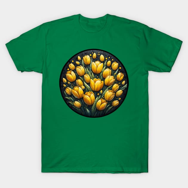 Tulip Flower T-Shirt by Jenni Arts